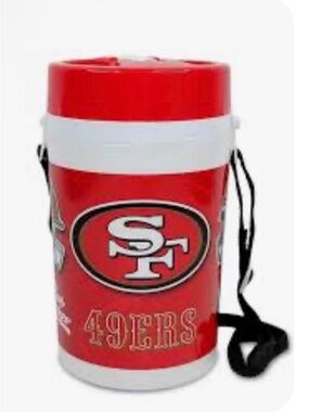San Francisco 49ers Red Cooler Jug W/ Strap